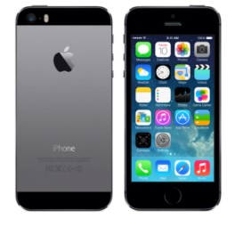 Apple iPhone 5S 16GB (тъмносив) - фабрично отключен