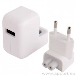 Apple USB Power Adapter -захранване за iPad, iPhone, iPod (EU стандарт)