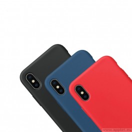 Apple Silicone Case - оригинален силиконов кейс за iPhone X
