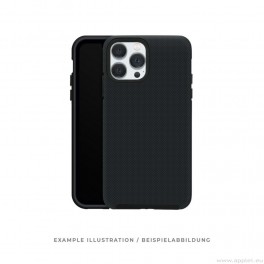 Prio Protective Hybrid Cover - хибриден кейс с най-висока степен на защита за iPhone 14 (черен)