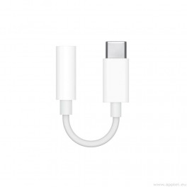 Apple USB-C to 3.5 mm Headphone Jack Adapter - оригинален активен адаптер USB-C към 3.5 мм